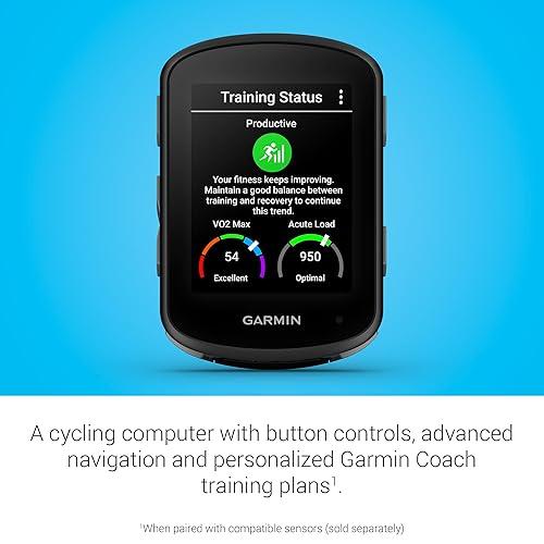 Garmin Edge Compact Gps Cycling Computer With Button Controls