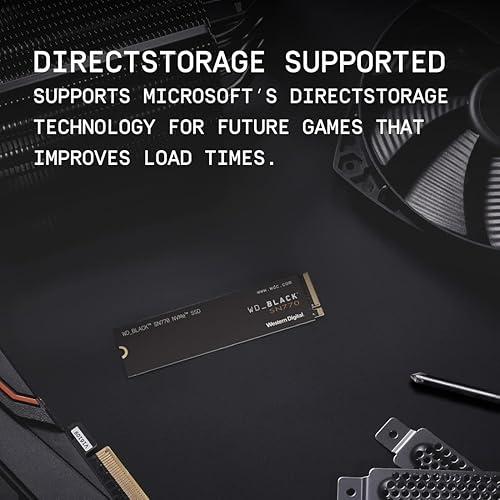 WD BLACK Unidad de estado sólido SSD interna para juegos SN770 NVMe de