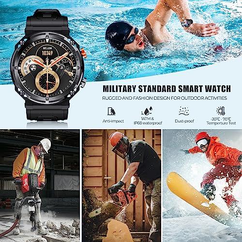 Viran Relojes Inteligentes Militares Para Hombres Reloj Inteligente