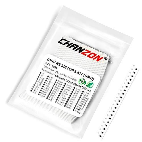 Chanzon Piezas Smd Kit De Resistencias M Ohm