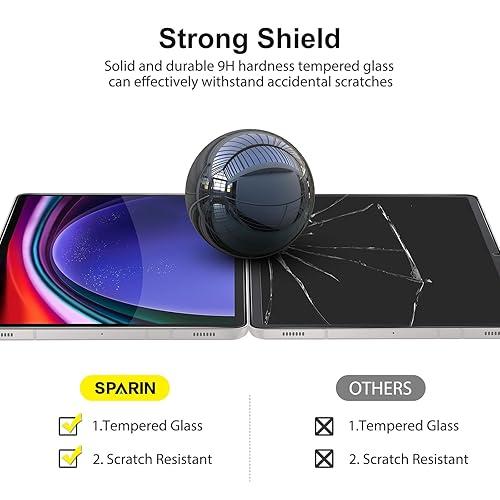 Sparin Pack Screen Protector For Samsung Galaxy Tab S Fe G