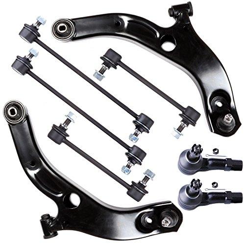 SCITOO 8pcs Suspension Kit 2 Lower Control Arm W Ball Joint 4