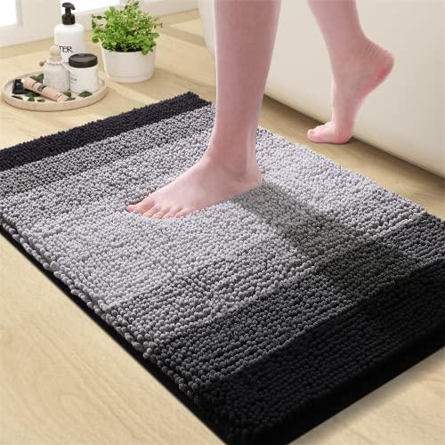 Olanly Alfombra De Ba O De Chenilla Extra Suave Gruesa Absorbente