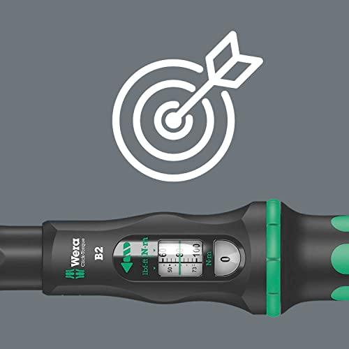 Wera 5075611001 Llave dinamométrica Click Torque B 2 con carraca