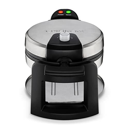 Cuisinart WAF F40 Double Flip Waffle Maker Belga Nuevo Negro Acero