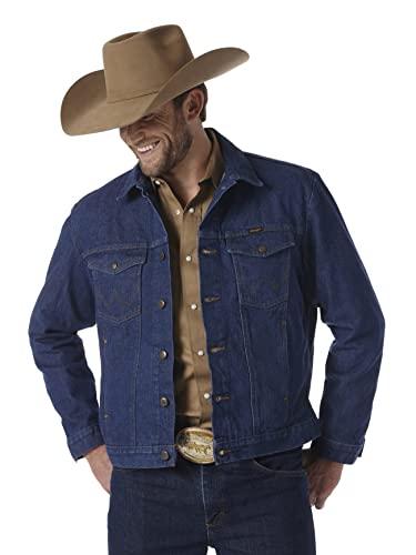 Wrangler Chaqueta Vaquera Sin Forro Estilo Vaquero Para Hombre Tama O