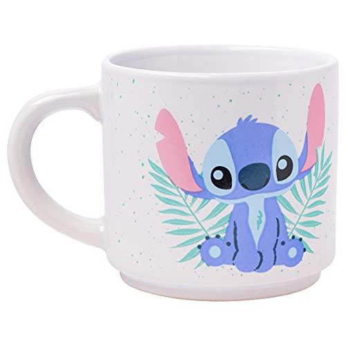 Silver Buffalo Lilo And Stitch Pose Palms Pack Ceramic Mug Stack