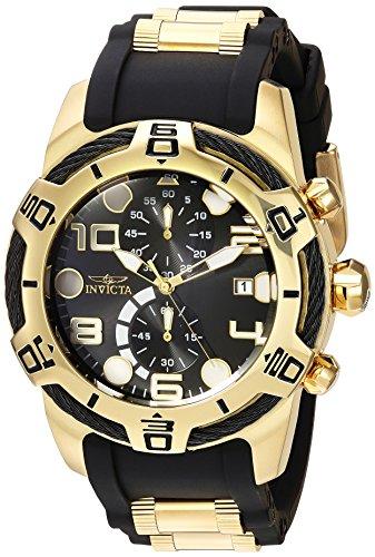 Invicta Mens Bolt Analog Display Quartz Two Tone Watch Precio