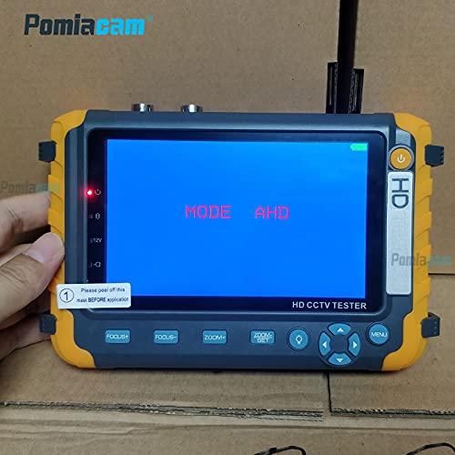 AHD CCTV Monitor Camera Tester IV8W 5 Pulgadas 4 En 1 8MP AHD TVI 8MP