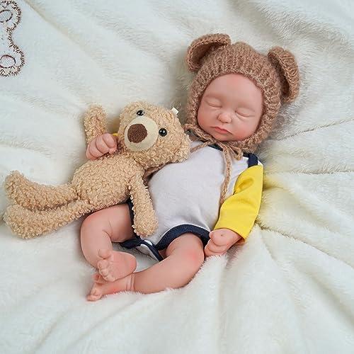 Babeside Lifelike Reborn Baby Dolls Silicone Full Body Boy Inch