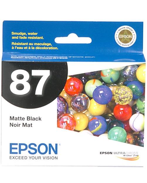 Cartucho De Tinta Original Epson 87 Negro Mate Precio Costa Rica