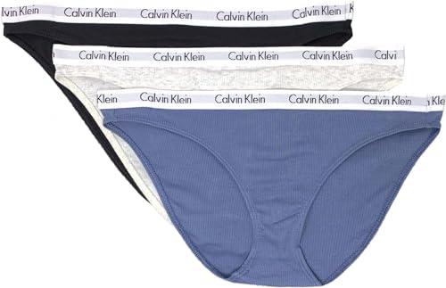 Calvin Klein Womens Radiant Cotton Bikini Panty 3 Pack Tamaño Small