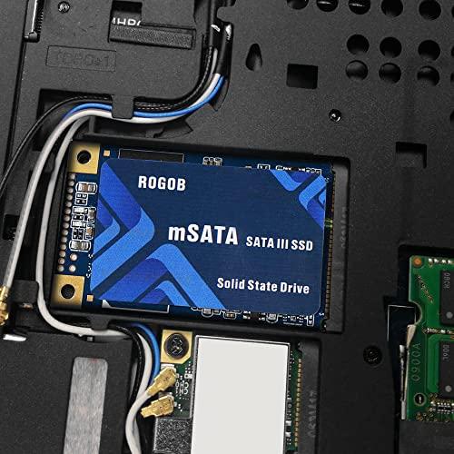 Rogob Gb Msata Ssd Sata Iii Gb S Unidad De Estado S Lido Interna De