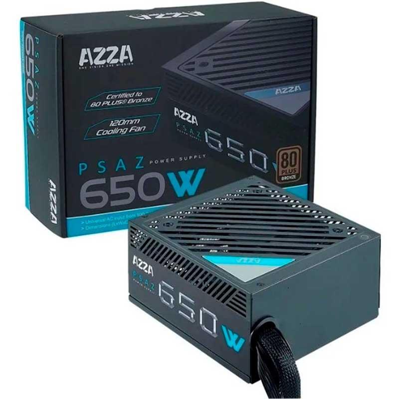 Azza Fuente De Poder W Bronze Plus Power Suply Psu Watts