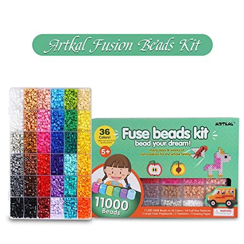 Artkal Fusion Beads Kit Colores Melting Beads Kit Con