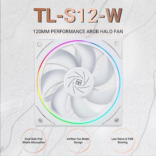 Thermalright Tl S W Ventilador De Cpu Ventilador Pwm Efecto De Luz