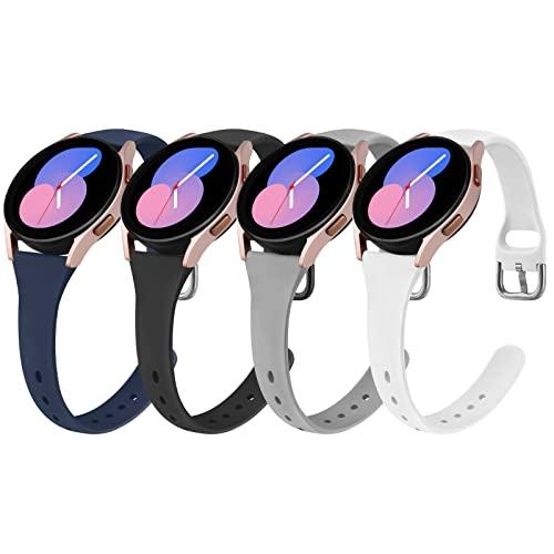 Wanme Bandas Delgadas Compatibles Con Samsung Galaxy Watch 5 Band 40 Mm