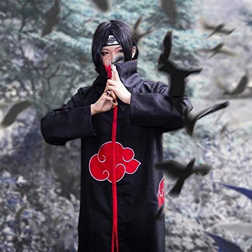 Anime Costume Akatsuki Cloak Itachi Sasori Deidara Uchiha Hoshigaki