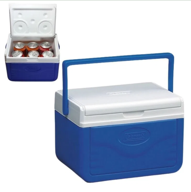 Hielera Portátil Con Capacidad Para 6 Latas Color Azul 5QT FlipLid