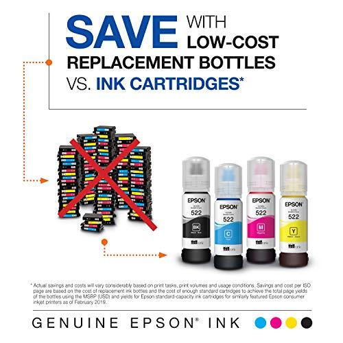 EPSON 522 EcoTank Ink Ultra High Capacity Bottle Black T522120 S