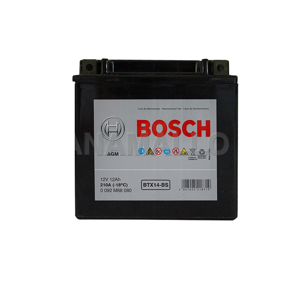 Batería Moto Bosch 10 Amperes Positivo Izquierdo