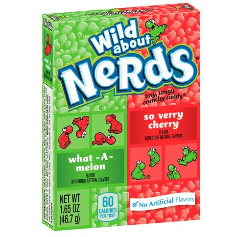 sabores de caramelos nerds