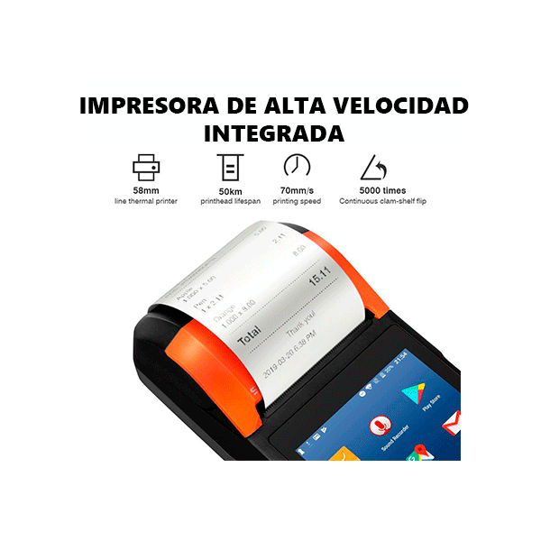 Sunmi Impresora Bluetooth de alto rendimiento - Guatemala