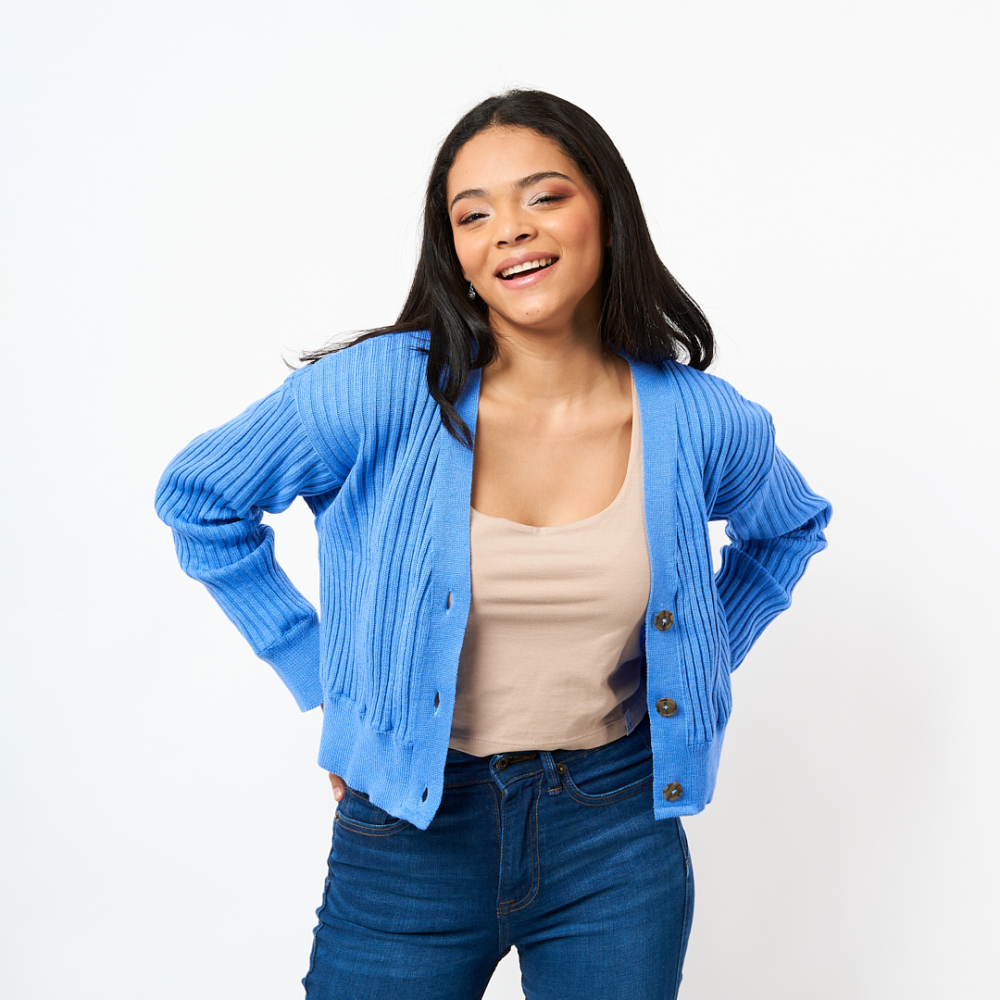 Suéter Sweater Regina, Azul Cielo Precio Guatemala