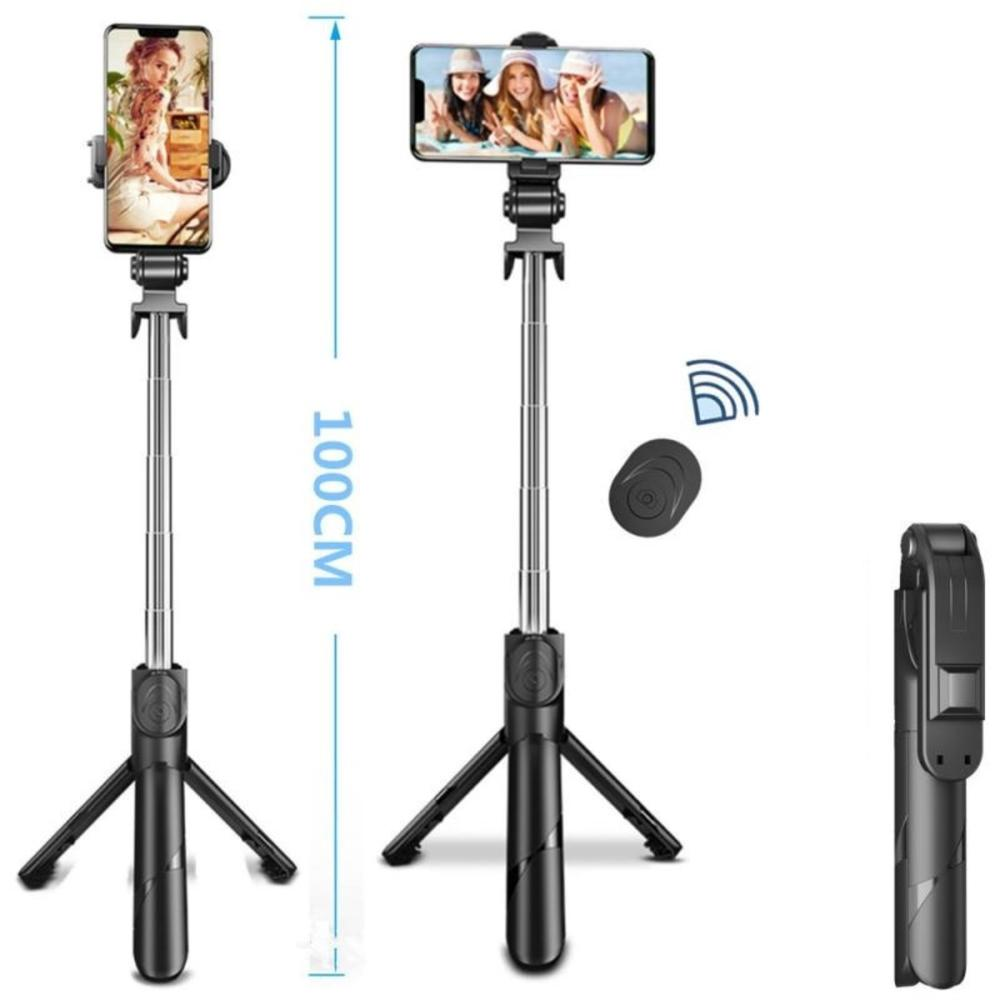 Palo Selfie TE5024 NE Palo Selfie Tripode flexible 360 Bluetooth