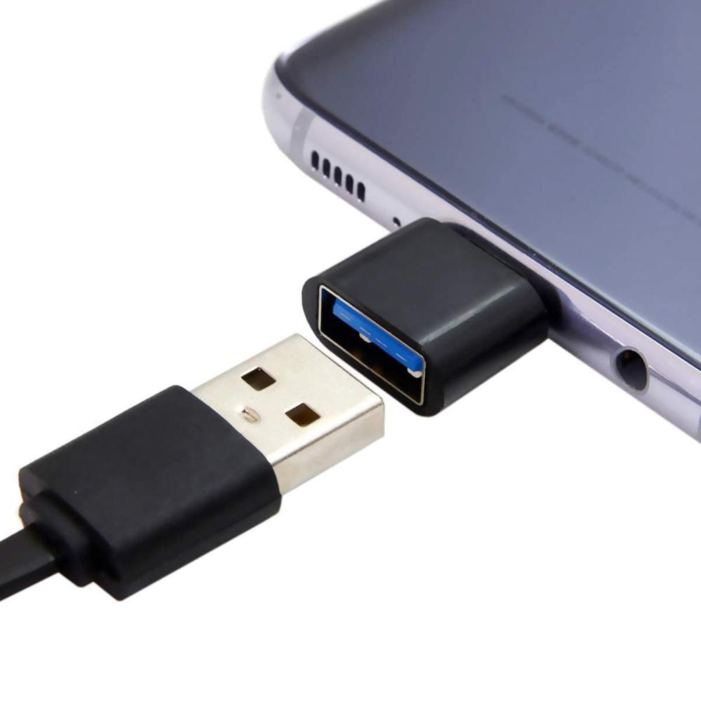 Adaptador USB a tipo C Adaptador de cable OTG Convertidor rápido  profesional - Promart
