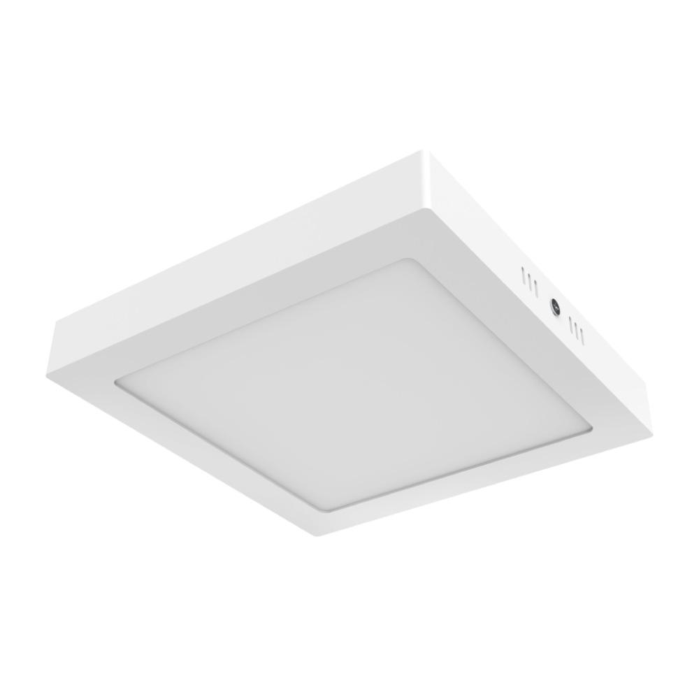 Luminaria LED Decorativa de 18 Watts para Interior, Color Blanco, Tecno