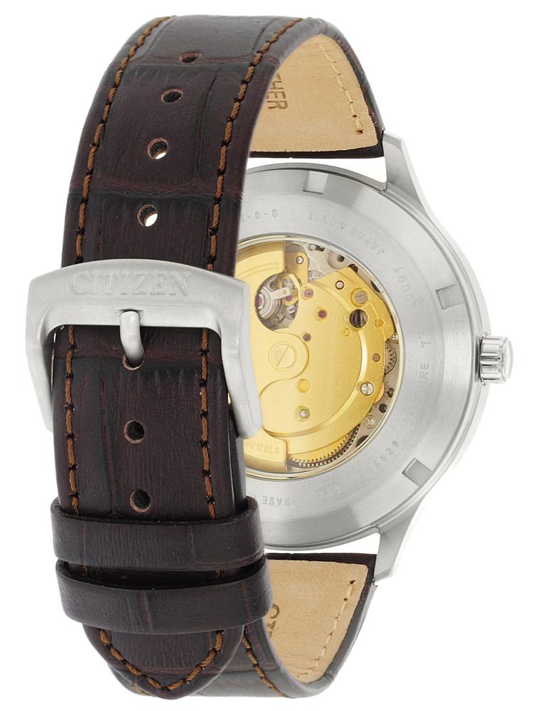 Reloj Clásico Automático para Caballero, Caja De Titanio Y Banda De