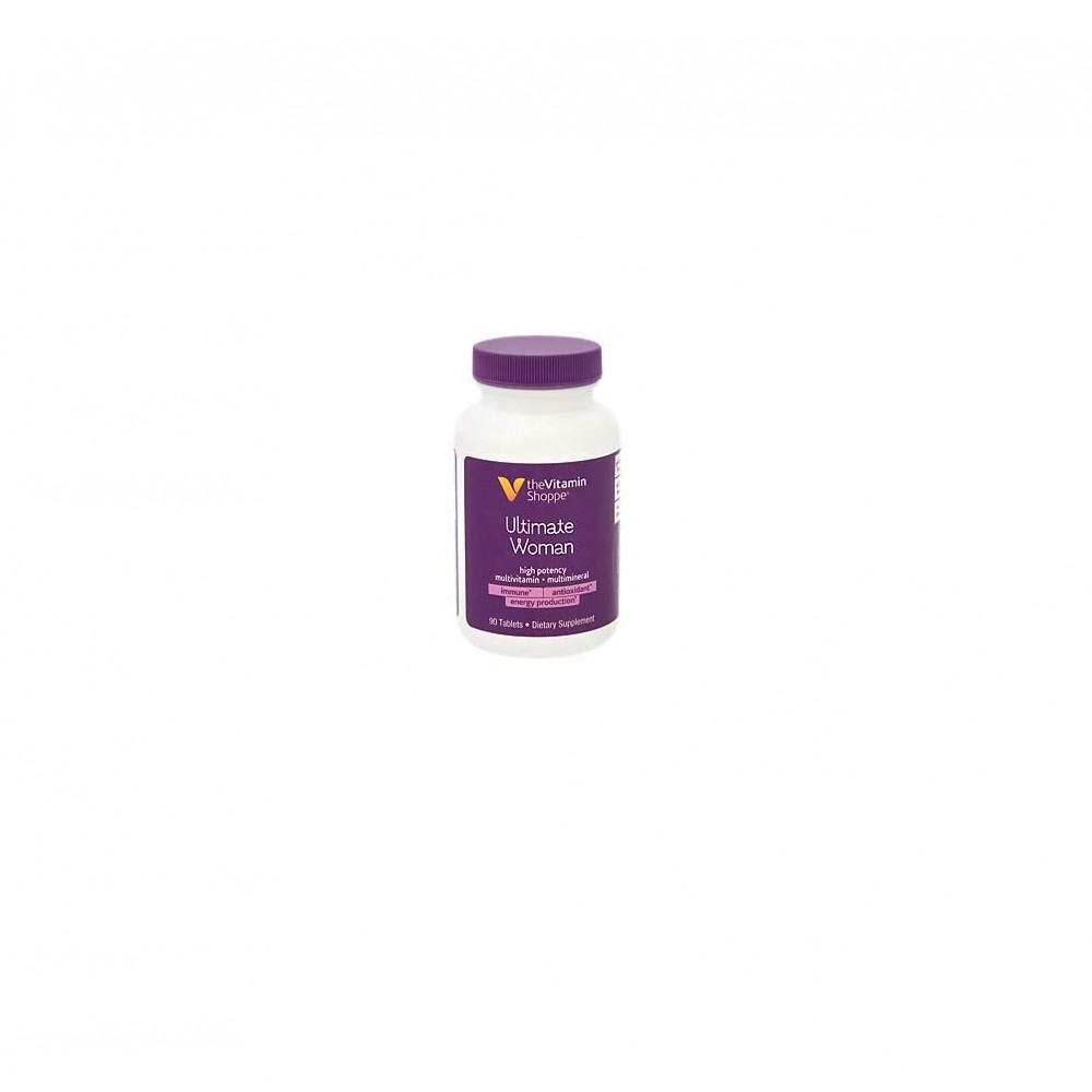 Multivitamínico The Vitamin Shoppe Ultimate Woman 90 Tabletas