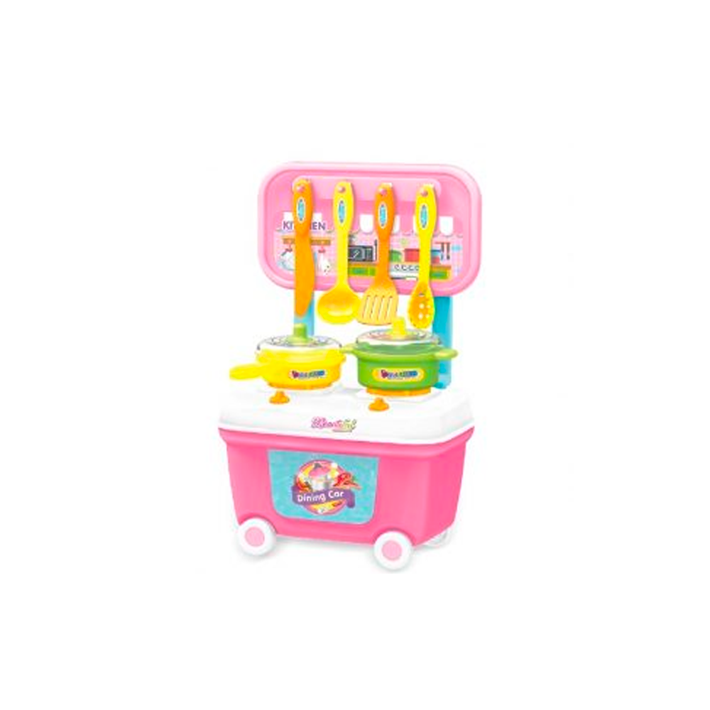 RedCrab Cocinita De Juguete 110 Cm – Juego De Cocina Infantil Con 88 Accesorios, Fregadero, Nevera, Hornos, Efecto Vapor, Luces Y Sonidos, Regalo Para Niños De 3 Años En Adelante