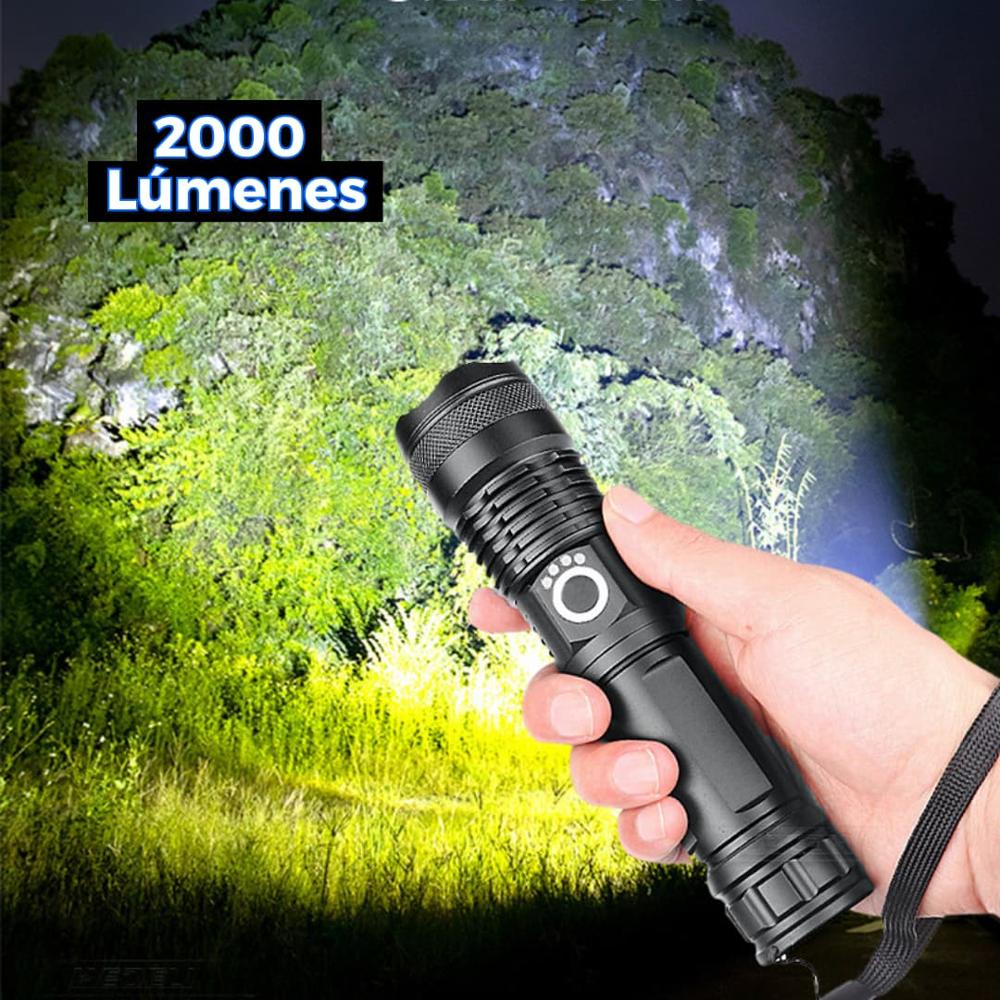  Linterna de caza, 1 modo impermeable, luz con zoom, recargable,  linterna LED, luz de caza nocturna para caza, observación nocturna, luz  verde : Herramientas y Mejoras del Hogar
