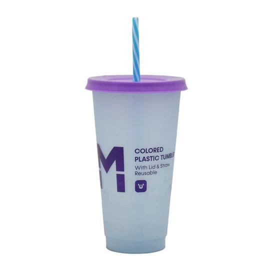  Vaso térmico con tapa y pajilla, diseño de murciélagos