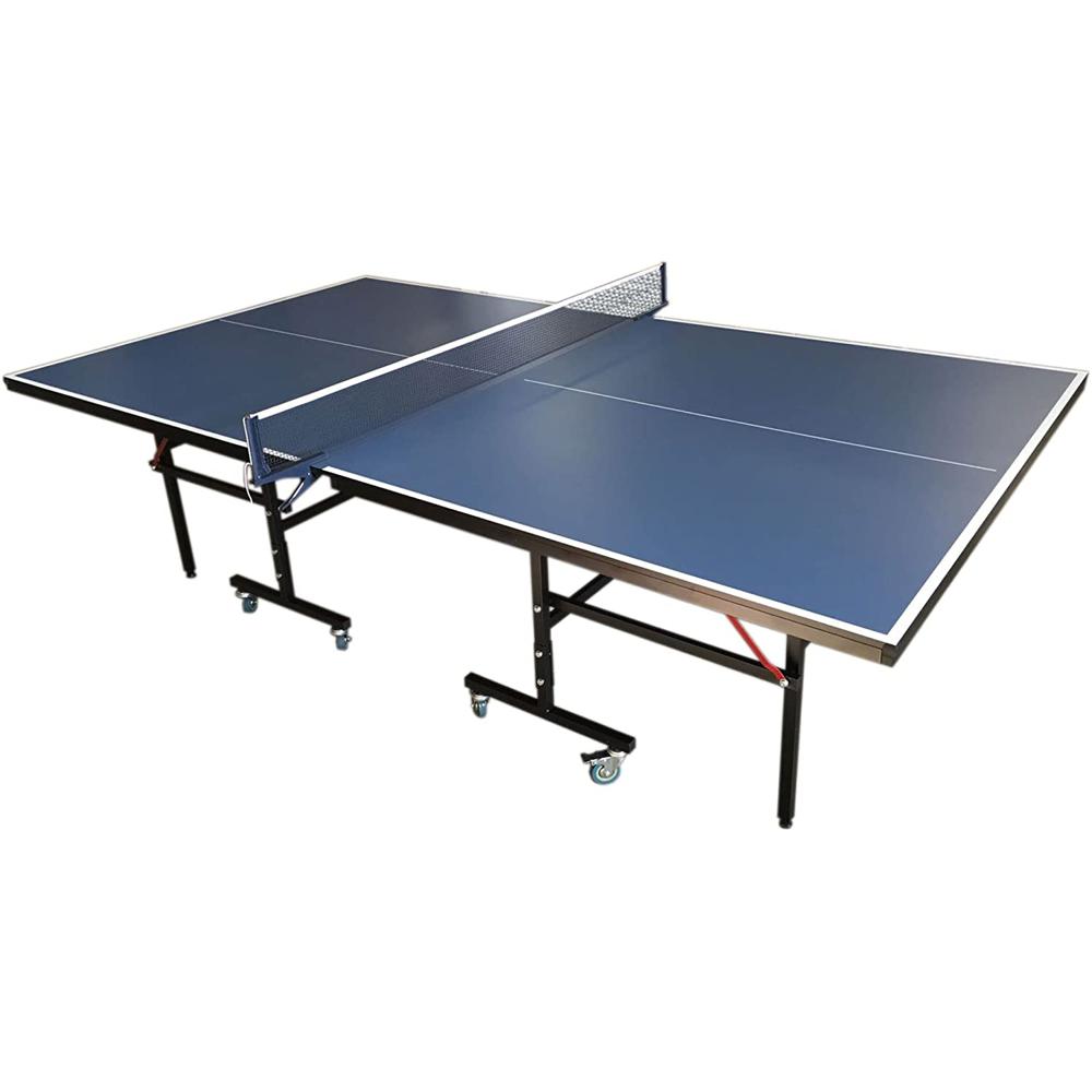 Mesa de Ping Pong para uso en Interiores, Con Ruedas para