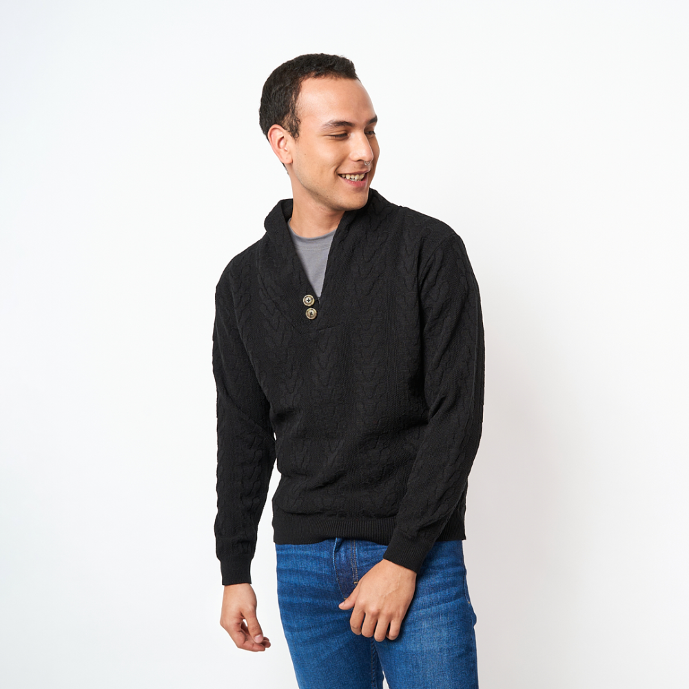 Suéter Sweater Morris, Negro Precio Guatemala