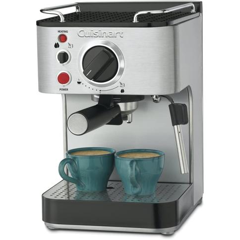 Cafetera De Espresso De Acero Inoxidable Con Depósito Extraíble De 53  Onzas, EM-100 Cuisinart Entrega a toda Guatemala
