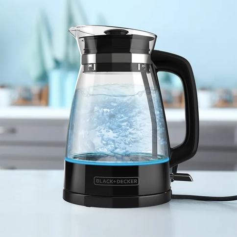 Hervidor el ctrico Black Decker Artesanal 1.7 l Negro