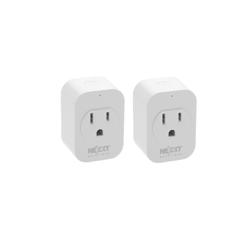 2-Pack, Enchufe Inteligente Wi-Fi Compatible Con iOS Y Android, Nexxt Solutions