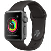  Apple Watch Series 3, Reloj Deportivo Inteligente Resistente Al Agua, Color Negro, 42mm