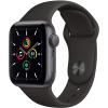 Apple Watch SE, Reloj Deportivo Inteligente Resistente Al Agua, Color Negro, 44mm