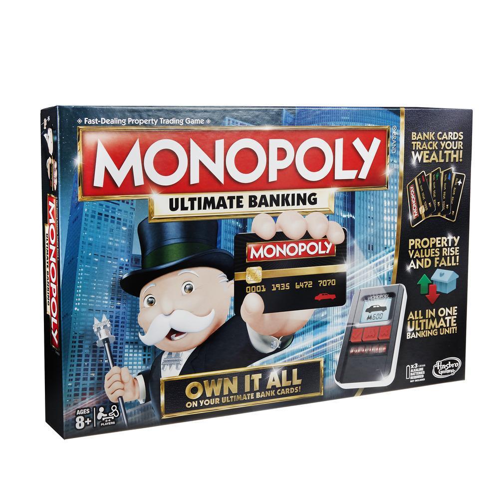 Juego De Mesa Monopoly Banco Eléctronico, Hasbro Gaming