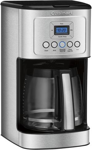 Cafetera Programable Con Jarra De Vidrio Para 14 Tazas, Color Gris/Negro,  Cuisinart Entrega a toda Guatemala