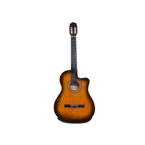 Valenciana, Guitarra Electroacústica Clásica, Incluye Funda, Color Sunburst  Entrega a toda Guatemala