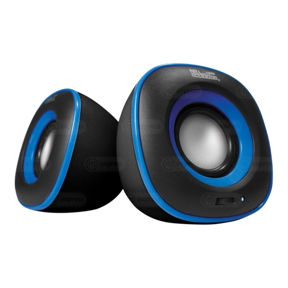 Bocinas Multimedia 2.0 Klip Xtreme Kes-215 6W Azul Entrega a toda Guatemala