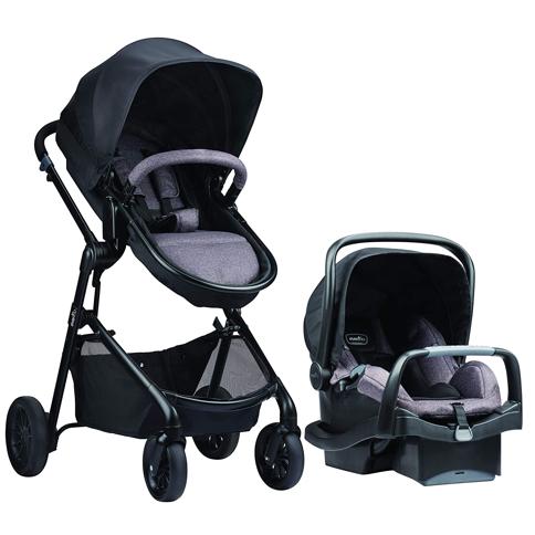 Evenflo Set de Coche para Bebé con Silla para Carro