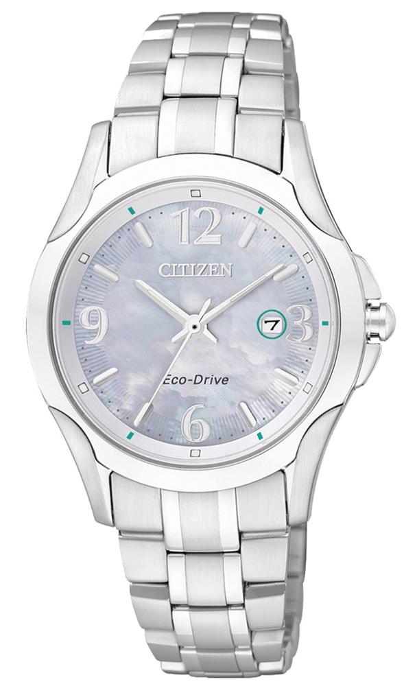 Reloj para Dama EW-178051A Citizen Eco-Drive, de Acero Inoxidable, con