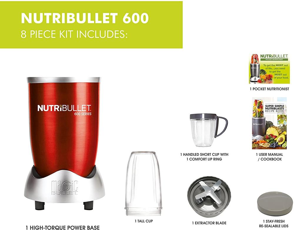 NutriBullet 600: la licuadora y extractor de nutrientes top ventas